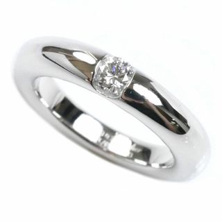 カルティエ(Cartier)のCARTIER カルティエ K18WG ホワイトゴールド エリプス リング・指輪 ダイヤモンド0.25ct 13.5号 54 10.8g レディース【中古】【美品】(リング(指輪))