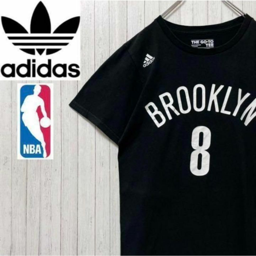 adidas(アディダス)のadidas アディダス NBA Tシャツ　黒　バックプリント　ウイリアム　S メンズのトップス(Tシャツ/カットソー(半袖/袖なし))の商品写真