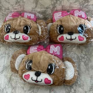 アースマジック(EARTHMAGIC)の新品　3個セット　アースマジック マーフィーちゃん バッグ かばん  ぬいぐるみ(その他)