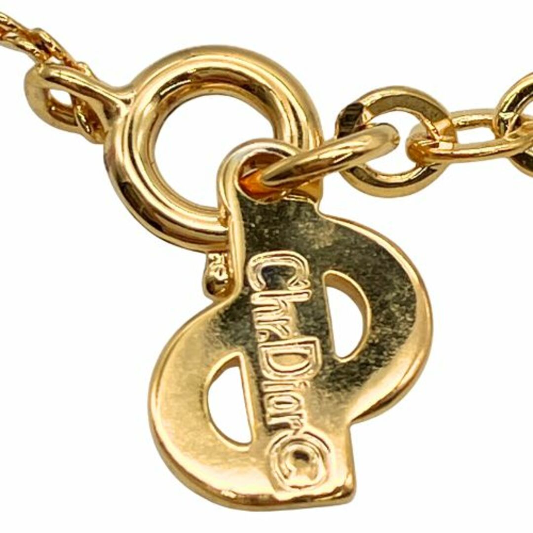 Christian Dior(クリスチャンディオール)の【中古】
Christian Dior クリスチャンディオール ネックレス
 メッキ メタル メッキ メタル CDロゴ ラウンド ゴールド レディースのアクセサリー(ネックレス)の商品写真