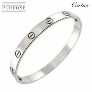 カルティエ(Cartier)のカルティエ Cartier ラブ ブレス #16 Pt プラチナ ブレスレット バングル 希少 90278665(ブレスレット/バングル)