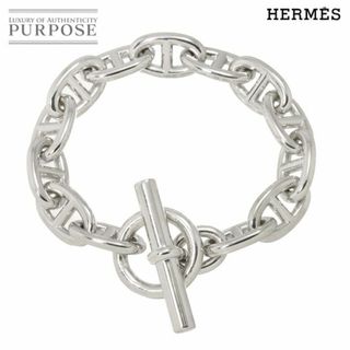 エルメス(HERMES)のエルメス HERMES シェーヌダンクル TGM ブレスレット 13コマ 19cm シルバー SV 925 90281913(ブレスレット/バングル)