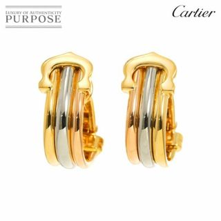 カルティエ(Cartier)のカルティエ Cartier 2C トリニティ イヤリング K18 YG PG WG 750 3カラー C2 90282784(イヤリング)