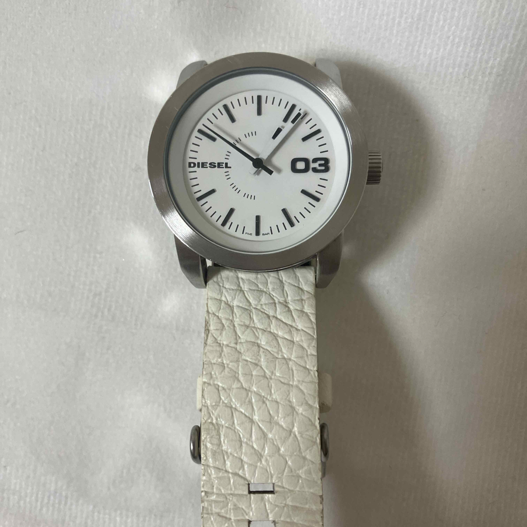 DIESEL(ディーゼル)の◎ DISEL 腕時計　白 レディースのファッション小物(腕時計)の商品写真