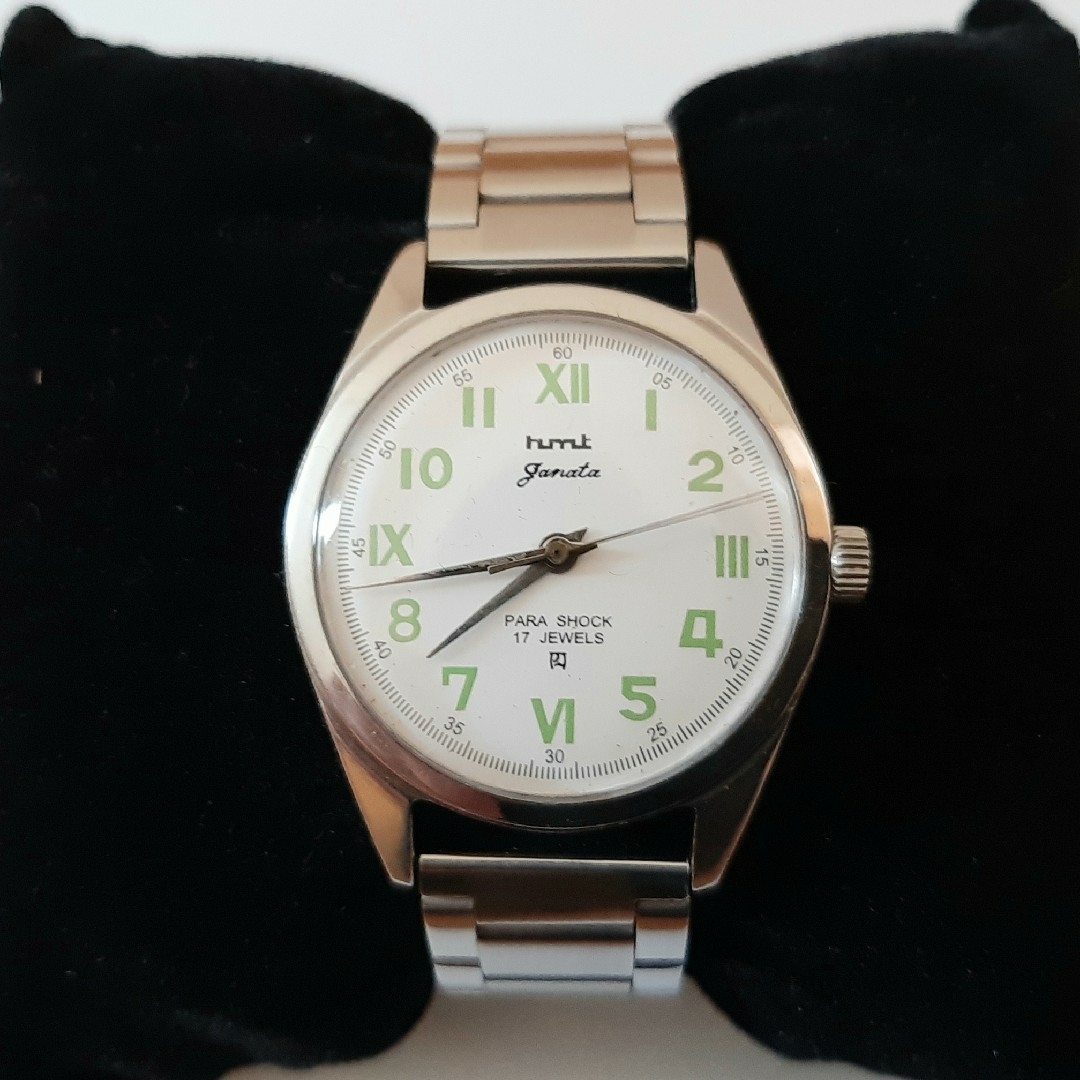 【極美品OH済】hmt Janata 手巻き腕時計 メンズの時計(腕時計(アナログ))の商品写真
