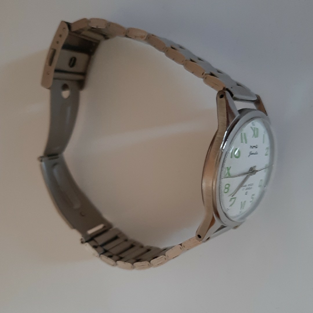 【極美品OH済】hmt Janata 手巻き腕時計 メンズの時計(腕時計(アナログ))の商品写真