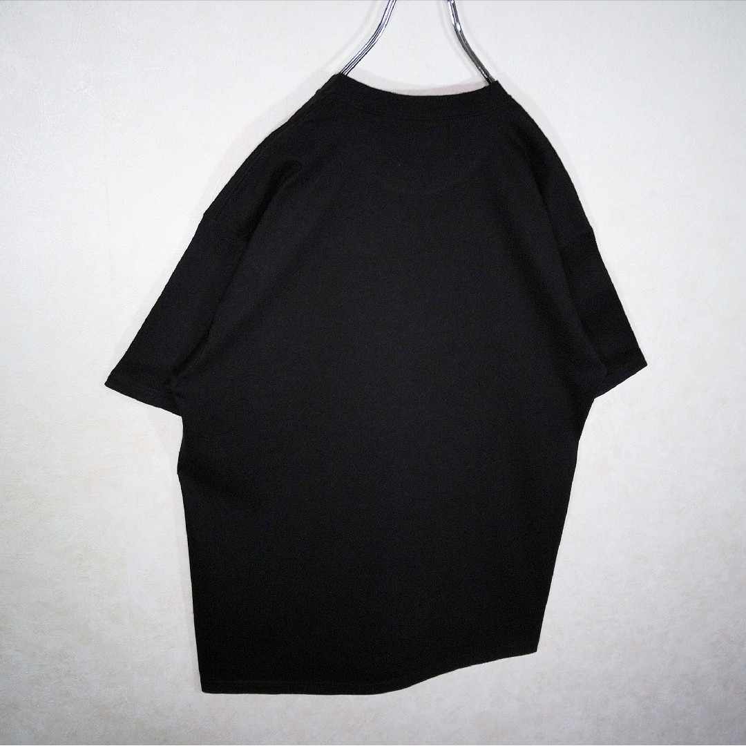 STUSSY(ステューシー)の《STUSSY/ステューシー》00s　ヴィンテージ　スカル　ロゴ　Tシャツ　黒 メンズのトップス(Tシャツ/カットソー(半袖/袖なし))の商品写真