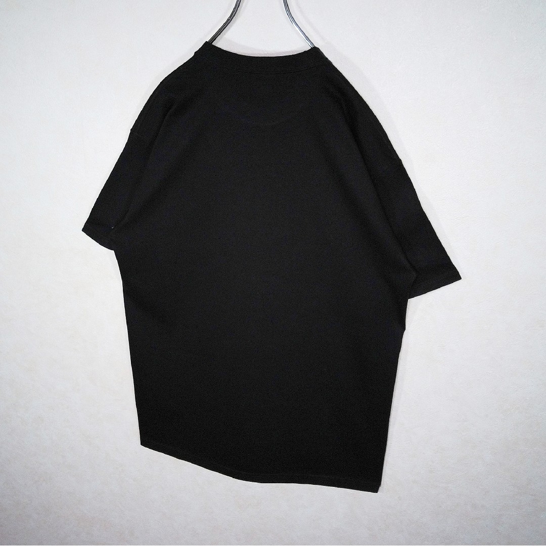 STUSSY(ステューシー)の《STUSSY/ステューシー》00s　ヴィンテージ　スカル　ロゴ　Tシャツ　黒 メンズのトップス(Tシャツ/カットソー(半袖/袖なし))の商品写真