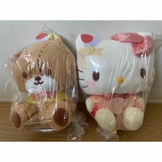 ハローキティ(ハローキティ)のハローキティ　きらきらおやつタイムBIGぬいぐるみ　ハローキティ　タイニーチャム(ぬいぐるみ)