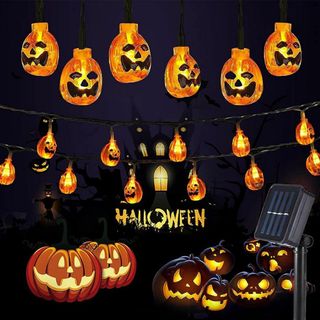【サイズ:30球6.5m】OSUDRY ハロウィン かぼちゃライト LEDライト(ライト/ランタン)