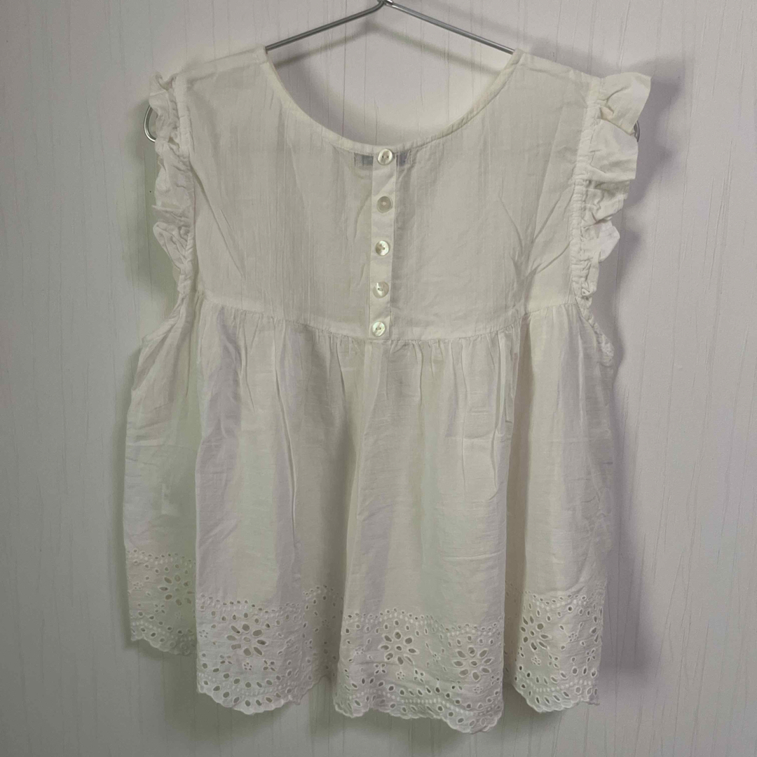 mystic(ミスティック)のmystic レディース　トップス　チュニック　ホワイト　美品 レディースのトップス(チュニック)の商品写真