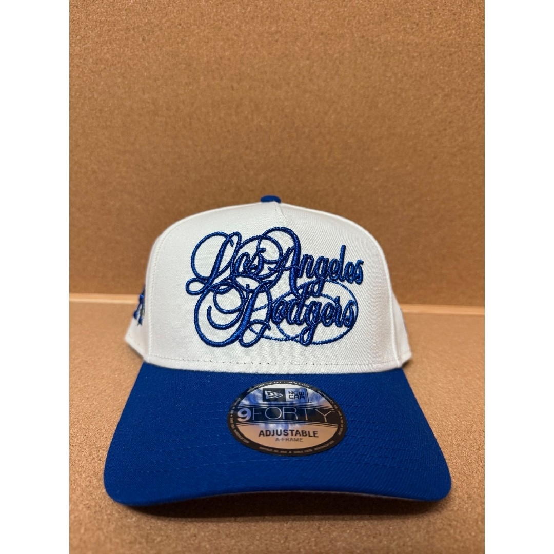 NEW ERA(ニューエラ)のニューエラ ロサンゼルスドジャース 9forty A-FRAME ツートンカラー メンズの帽子(キャップ)の商品写真