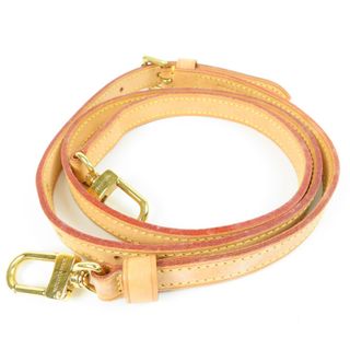 ルイヴィトン(LOUIS VUITTON)の美品 LOUIS VUITTON ルイヴィトン バッグ用 調整可能 最長117.5cm ヴィンテージ ショルダーストラップ ヌメ革 ナチュラル【中古】(その他)
