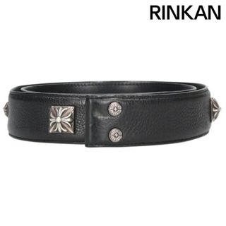 クロムハーツ(Chrome Hearts)のクロムハーツ  STRAP PYRAMID/ゼロピラミッドスタッズ レザーベルト メンズ 34(ベルト)