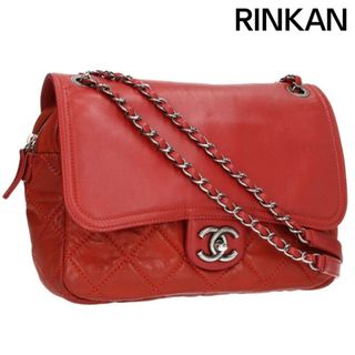 シャネル(CHANEL)のシャネル キルティング切替フラップラムスキンチェーンショルダーバッグ レディース(ショルダーバッグ)
