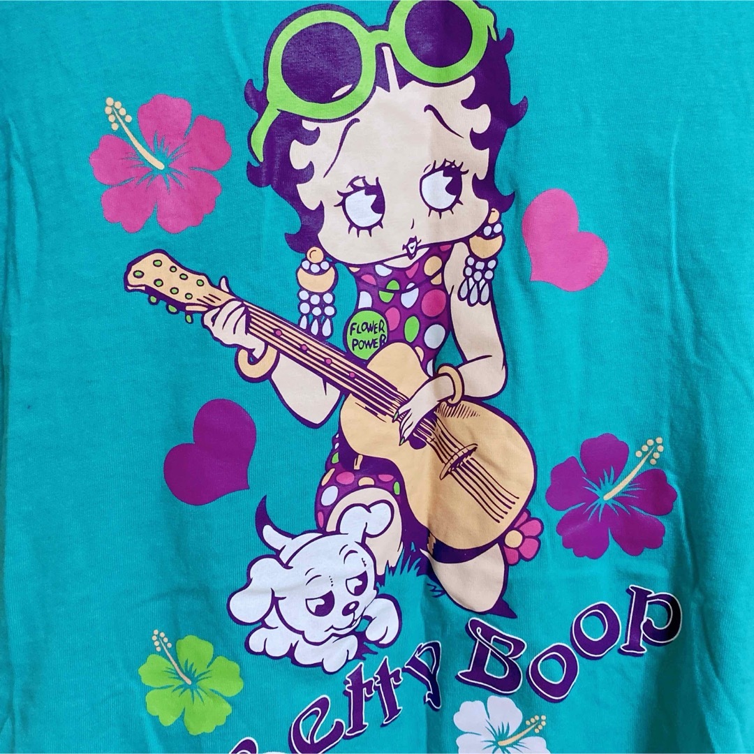 ◆限定セール♡ベティちゃんエメラルドグリーンの半袖Tシャツ◆ レディースのトップス(Tシャツ(半袖/袖なし))の商品写真