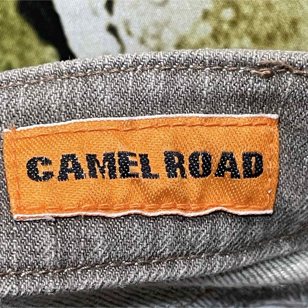 CAMEL ROAD キャメルロード デザインデニム ジーンズ ブーツカット レディースのパンツ(デニム/ジーンズ)の商品写真