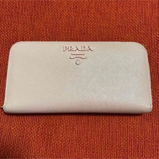 プラダ(PRADA)の【ジャンク品】PRADA長財布　ピンク(財布)