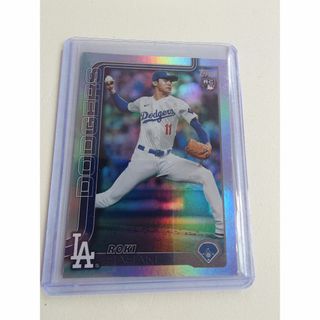 2025 Topps Series2 佐々木朗希 Rainbow Foil RC