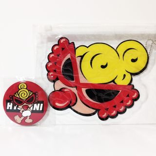 ヒステリックミニ(HYSTERIC MINI)のヒステリックミニ【HYSTERIC MINI】ヒスミニ クリアポーチ 缶バッジ(その他)