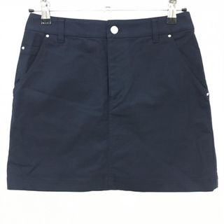 ジュンアンドロペ(JUN&ROPE’)の【超美品】ジュンアンドロペ スカート ダークネイビー 無地  レディース L ゴルフウェア JUN＆ROPE(ウエア)