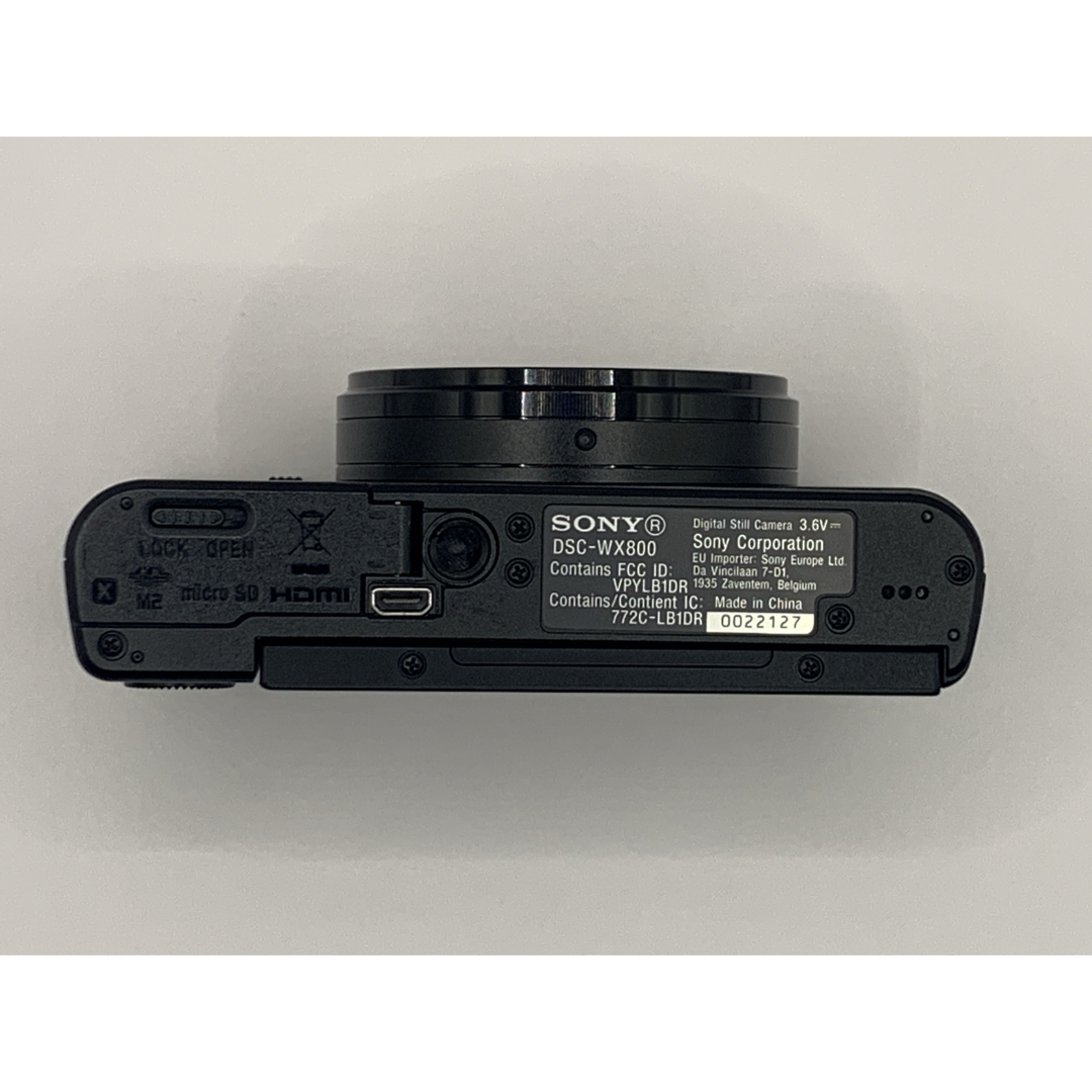 SONY(ソニー)のSONY デジタルカメラ Cyber-Shot WX DSC-WX800 スマホ/家電/カメラのカメラ(コンパクトデジタルカメラ)の商品写真