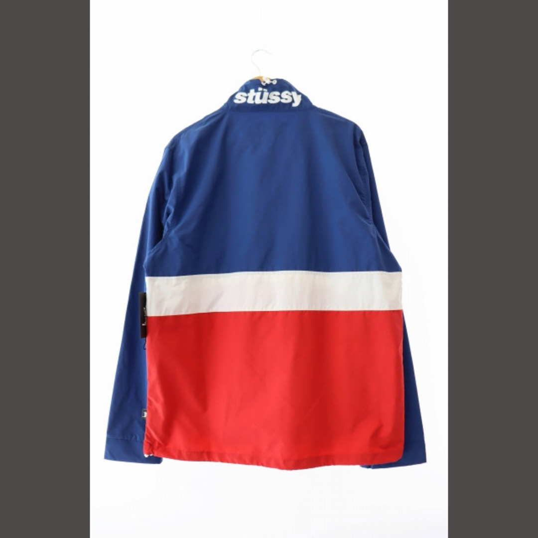 STUSSY(ステューシー)のステューシー ナイロン ジャケット パーカー  M 紺 ネイビー ☆AA★■ メンズのトップス(パーカー)の商品写真
