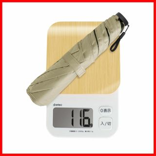 日傘 超軽量6本骨114g 完全遮光uvカット 折りたたみ 晴雨兼用 カーボンフ(その他)