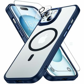 【カバー】iPhone 15 用 ケース MagSafe対応 耐衝撃 マグネット