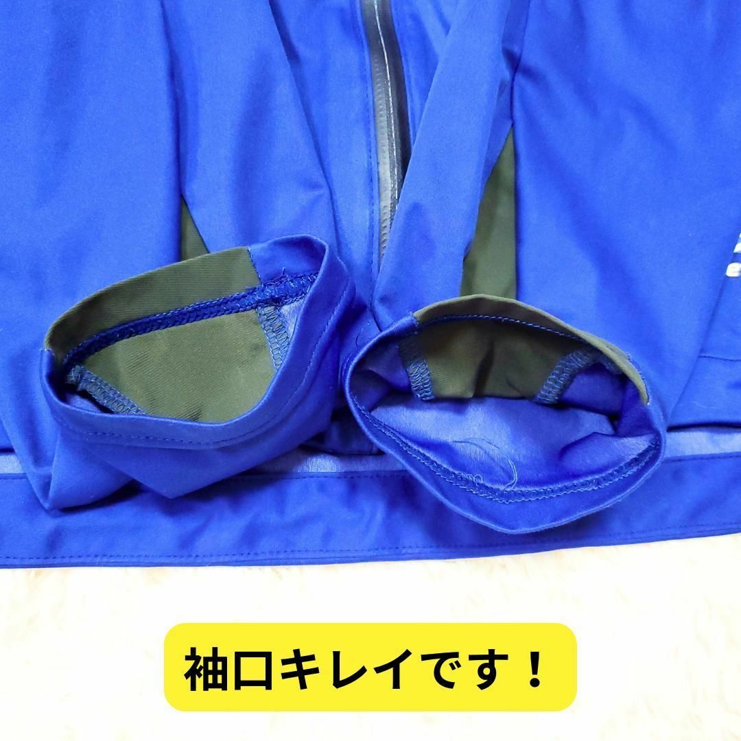 finetrack(ファイントラック)の⭐美品　日本製　ファイントラック ニュウモラップ フーディメンズ　ブルー　M登山 メンズのジャケット/アウター(その他)の商品写真