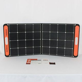 【美品】Jackery SolarSaga100W JS-100F 折りたたみ式 ソーラーチャージャー ジャクリ ソーラーパネル 本体(その他)