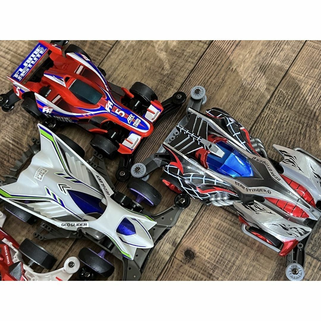 TAMIYA(タミヤ)のG① MY4 ミニ四駆 6台セット フレイムアスチュート ジオグライダー エンタメ/ホビーのおもちゃ/ぬいぐるみ(模型/プラモデル)の商品写真