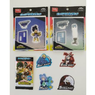 僕のヒーローアカデミア　アクリルスタンド　ダイカットステッカー　峰田実　葉隠　透(その他)