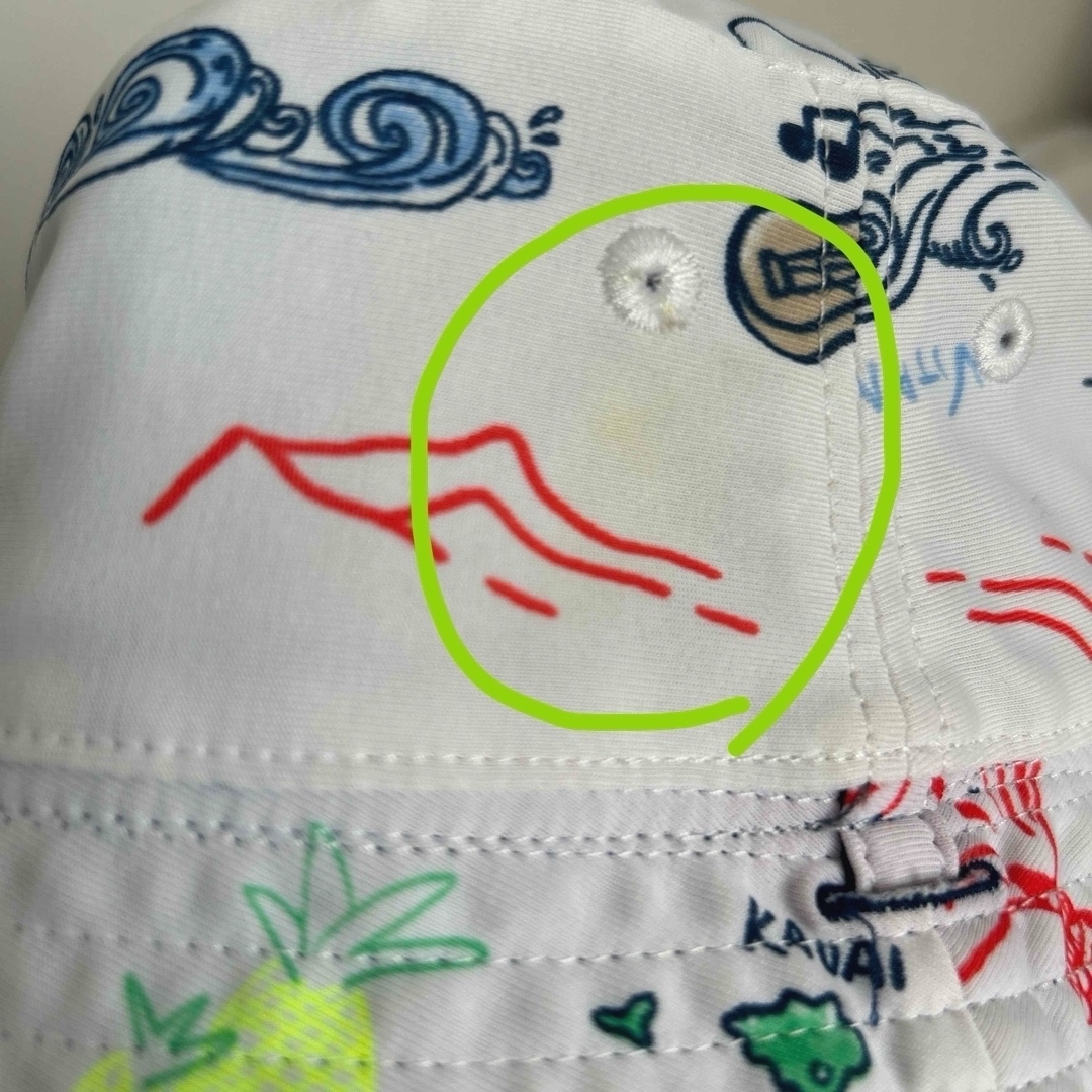 GAP(ギャップ)のベビーギャップ　リバーシブル帽子　52cm キッズ/ベビー/マタニティのこども用ファッション小物(帽子)の商品写真