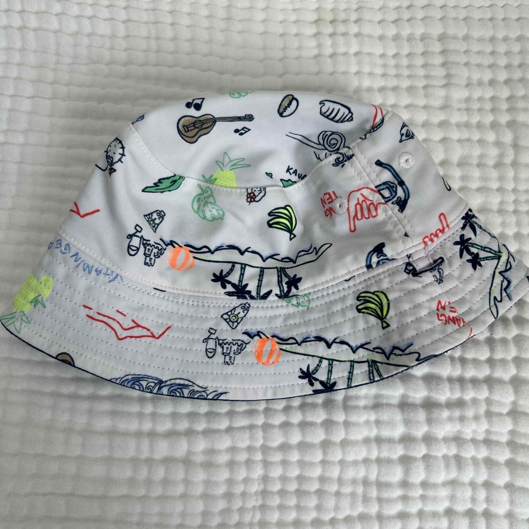 GAP(ギャップ)のベビーギャップ　リバーシブル帽子　52cm キッズ/ベビー/マタニティのこども用ファッション小物(帽子)の商品写真