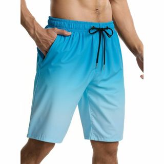 水着 メンズ サーフパンツ 夏 海水パンツ 膝丈 ボードショーツ スイムウェア (その他)
