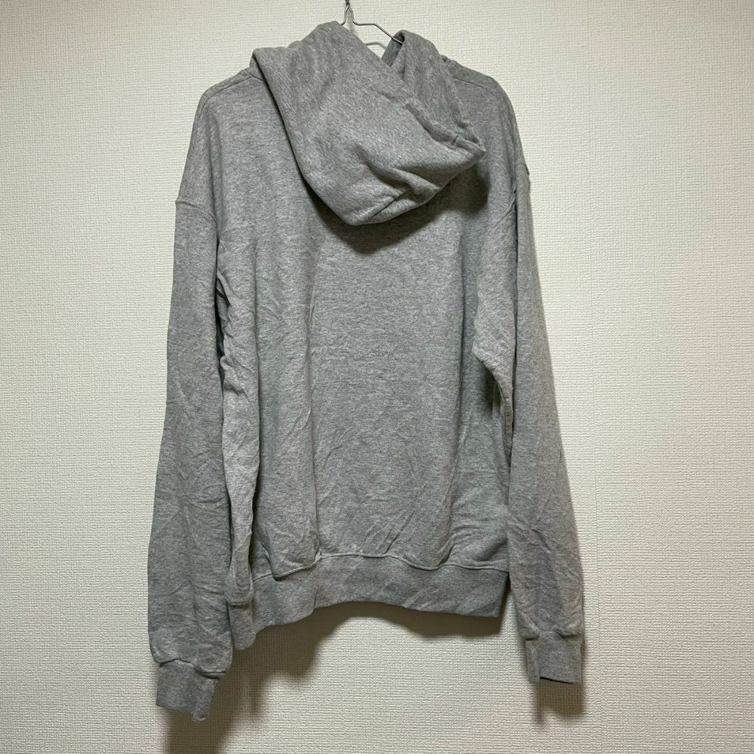 Champion(チャンピオン)のChampion 長袖パーカー L グレー 裏起毛 フットボール 古着 メンズのトップス(パーカー)の商品写真