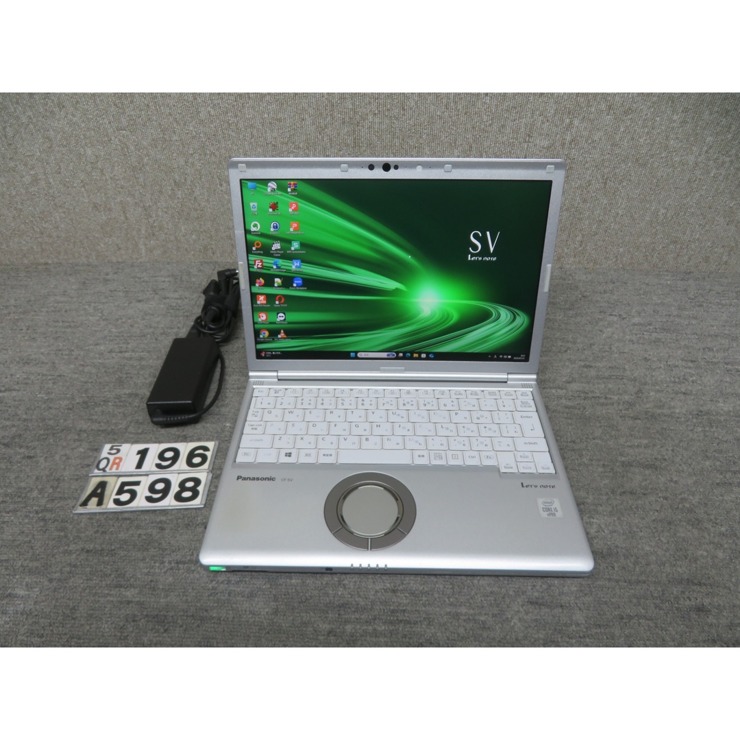 【16GBメモリ・超軽量】◆ Panasonic Let's note CF-SV9 CF-SV9RDQVS / 12.1型 ◆ 高性能Core i5-10310U /高速 256GB SSD / メモリ16GB ◆ Windows 11 Pro / Office付 ◆ 到着後すぐに使える win11対応 副業 テレワーク ネット授業 スマホ/家電/カメラのPC/タブレット(ノートPC)の商品写真