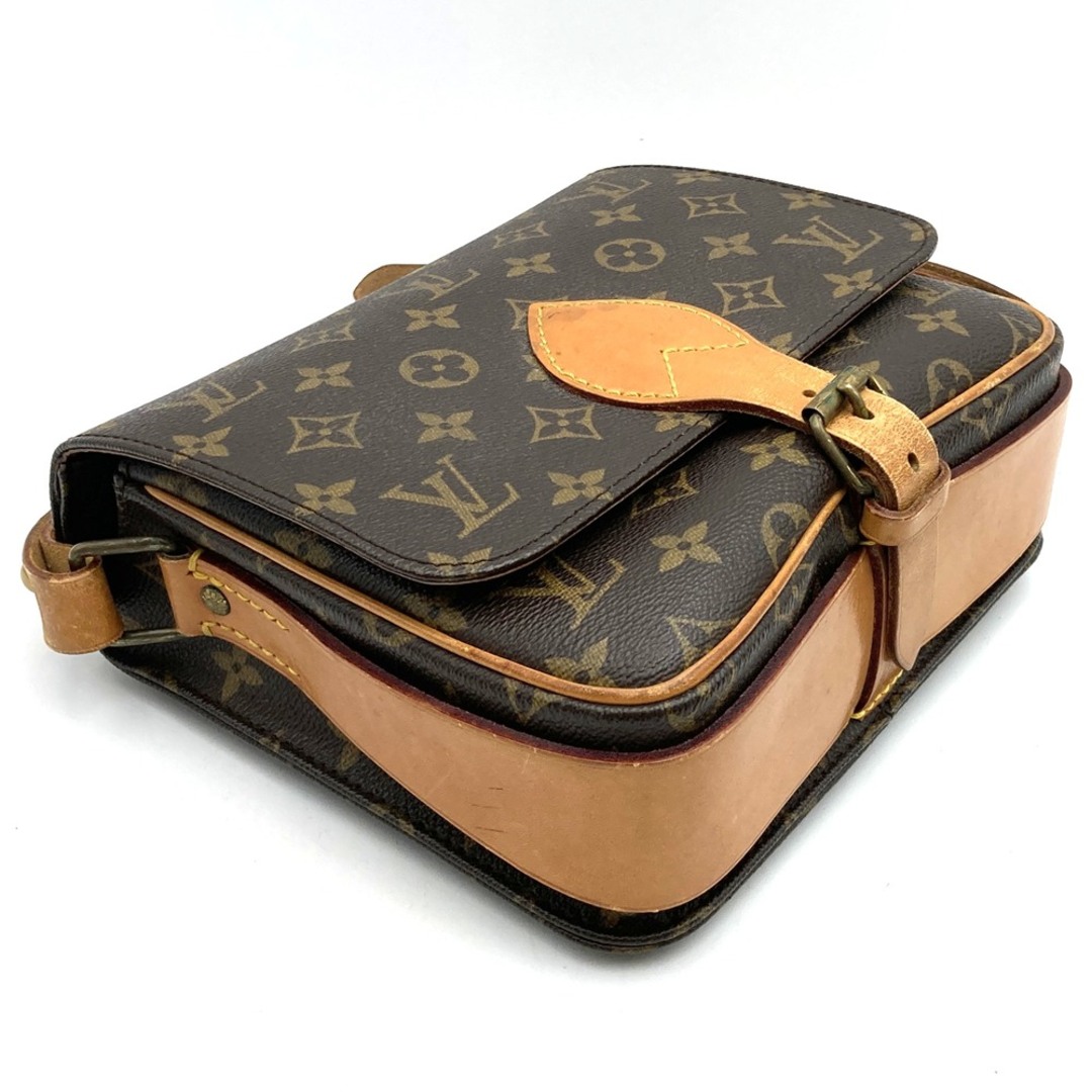 LOUIS VUITTON(ルイヴィトン)のLOUIS VUITTON ルイ・ヴィトン M51253 カルトシエール ショルダーバッグ ブラウン モノグラムキャンバス ヴィンテージ レディース メンズ 【中古】 レディースのバッグ(ショルダーバッグ)の商品写真