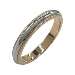 ティファニー(Tiffany & Co.)の　ティファニー TIFFANY＆CO ミルグレインクラシックリング イエローゴールド K18YG/Pt950 ジュエリー(リング(指輪))