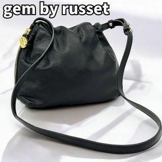 Russet - 【シンプル美が際立つ私の相棒】gem by russet ショルダーバッグ 革 