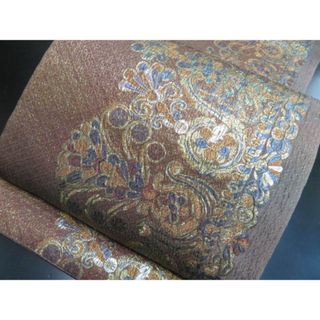 a2504-15 袋帯 美品 正絹 着物(帯)