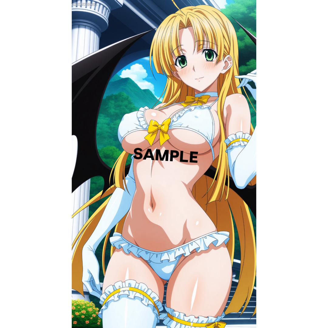 アーシア・アルジェント　N1S10  ブロマイド エンタメ/ホビーのアニメグッズ(ポスター)の商品写真