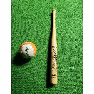 福岡ダイエーホークス 秋山幸二 2000本安打記念ミニバット サインボール印刷(記念品/関連グッズ)