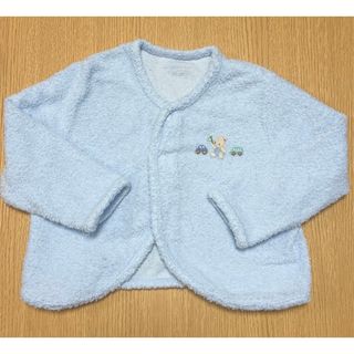 ファミリア(familiar)の水色カーディガン（刺繍付き）(カーディガン/ボレロ)