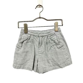 ファミリア(familiar)の【中古】familiar ファミリア　子供服　110cm　グレー　女の子　ショートパンツ＿S28＿s-1176-r28(パンツ/スパッツ)