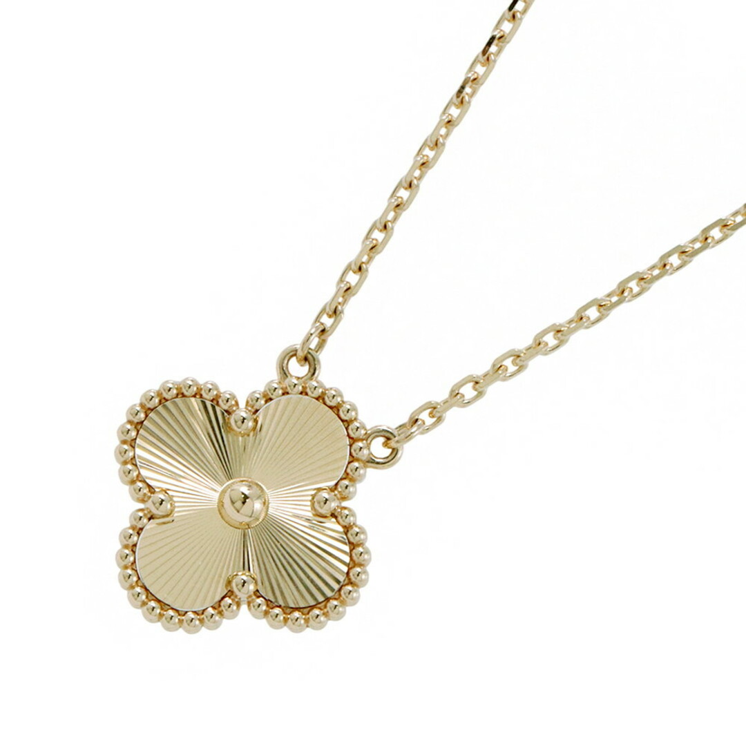Van Cleef & Arpels(ヴァンクリーフアンドアーペル)のヴァンクリーフ&アーペル ネックレス ヴィンテージ アルハンブラ ペンダント ギヨシェ K18YGイエローゴールド VCARP4KL00 レディースのアクセサリー(ネックレス)の商品写真