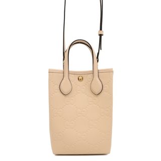 グッチ(GUCCI)のグッチ ハンドバッグ GG スーパーミニバッグ レザー 790133 GUCCI 2way(ハンドバッグ)