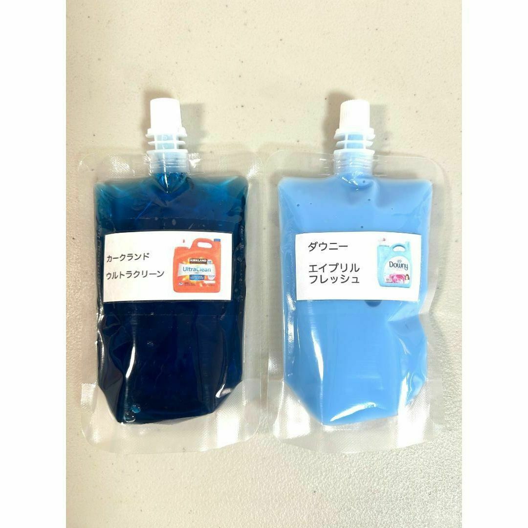 KIRKLAND(カークランド)の柔軟剤 洗剤 お試し 2点 セット ダウニー エイプリルフレッシュ コストコ インテリア/住まい/日用品の日用品/生活雑貨/旅行(洗剤/柔軟剤)の商品写真