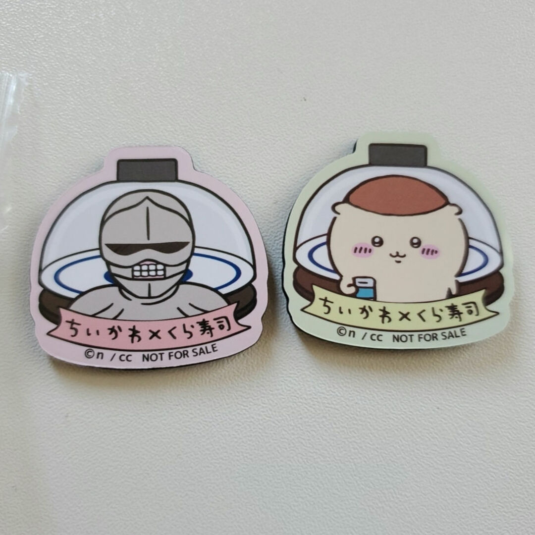 ちいかわ(チイカワ)のちいかわくら寿司　マグネット エンタメ/ホビーのおもちゃ/ぬいぐるみ(キャラクターグッズ)の商品写真